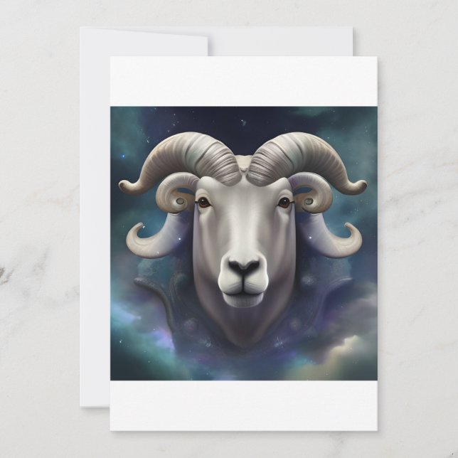 Cartão De Agradecimento Dream Ram (Frente)