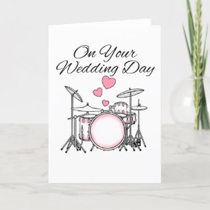 Cartão De Agradecimento Drummer - Drum Card Drum Professor Musical