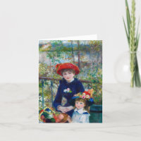 Duas Irmãs, no terraço de Pierre-Augus Renoir