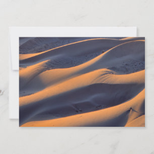 Cartão De Agradecimento Duna de Areia Abstrata