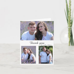 Cartão De Agradecimento Dusty Blue Greenery Eucalyptus deixa casamento