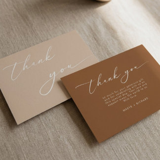 Cartão De Agradecimento é um menino Churrasco de Bebê Moderno Neutro