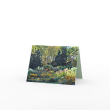 Early Fall in the Gardens Note Cards