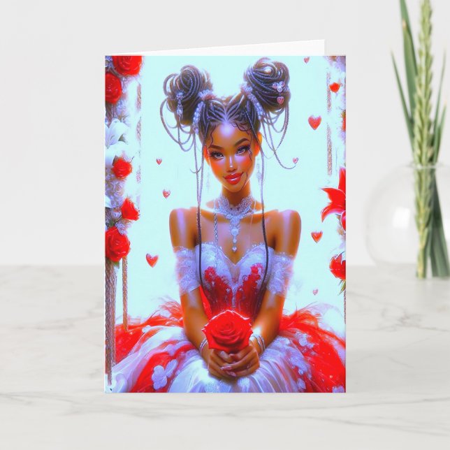 Cartão De Agradecimento Écrin de Tendresse, carte pour tous (Frente)