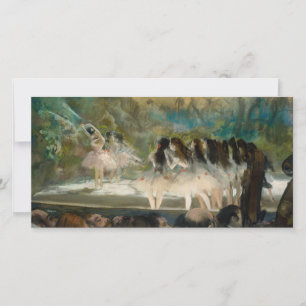 Cartão De Agradecimento Edgar Degas - Balé na Ópera de Paris