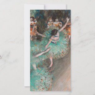 Cartão De Agradecimento Edgar Degas - Dançarina Balançando / Dançarina em