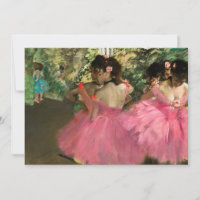 Edgar Degas - Dançarinos a rosa