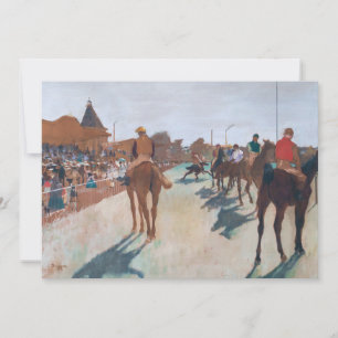Cartão De Agradecimento Edgar Degas - O Desfile