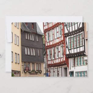 Cartão De Agradecimento Edifícios urbanos de meia-altura