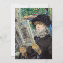 Edouard Manet - Leitura de Mulher