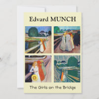 Edvard Munch - As Raparigas na Seleção da Ponte