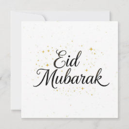 Cartão De Agradecimento Eid mubarak Personalized modern Card
