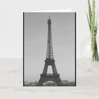 Cartão De Agradecimento Eiffel Tower Thank you card