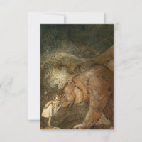 "Ela beijou o urso" de John Bauer