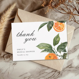 Cartão De Agradecimento Ela Encontrou Seu Chá de panela De Apertar Princip