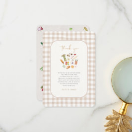 Cartão De Agradecimento Ela está fora do mercado de noivas floral