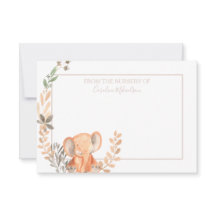 Elefante Aquarela Boho Safari