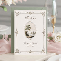Elegant French Vintage Chateau Wedding 