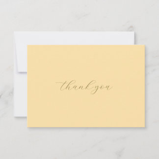 Cartão De Agradecimento Elegant Thank You Card – Handcrafted Letterpress 