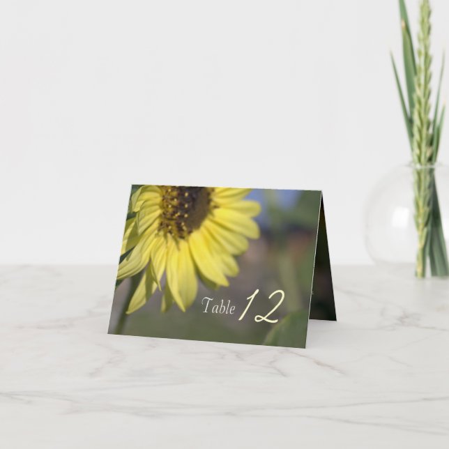 Cartão De Agradecimento Elegante, brilhante obrigado de girassol amarelo d (Frente)