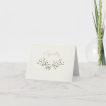 Elegante floral branco de condolências