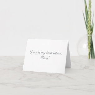 Cartão De Agradecimento Elegante Inspiração Personalizado Flat Obrigado