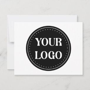 Cartão De Agradecimento elegante, moderno, refinado e editável.