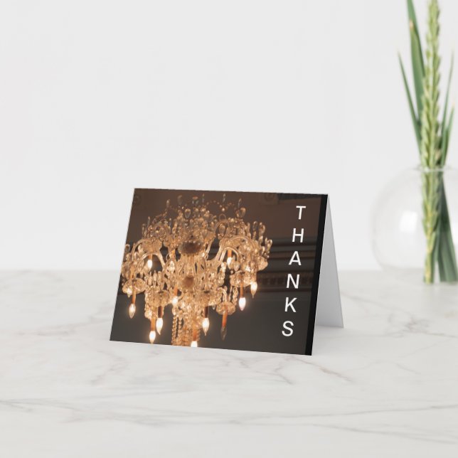 CARTÃO DE AGRADECIMENTO ELEGANTE, OBRIGADO (Frente)