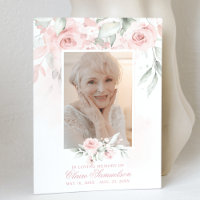 Elegante Obrigado Simpatia Rosas Florais | FOTO