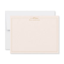 Elegante Rosa Bege e dourado Profissional 