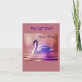 Cartão De Agradecimento ELEGANTE & SASSY em 60