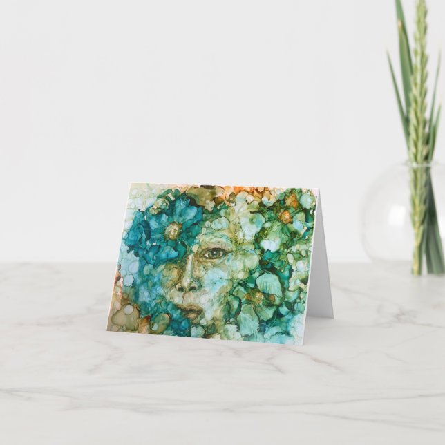 Cartão De Agradecimento "Elementar" (Frente)