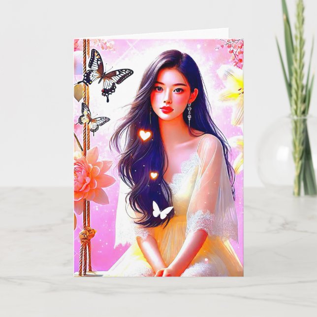 Cartão De Agradecimento  - Embrasse l’inattendu, découvre l’exceptionnel (Frente)