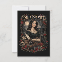 Cartão De Agradecimento Emily Brontë