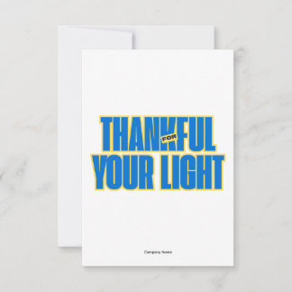 Cartão De Agradecimento Employee Appreciatin Thank you Card