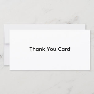 Cartão de Agradecimento Empresarial Personalizado 