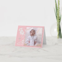 Enchanted Religious Photo Thank You  Card