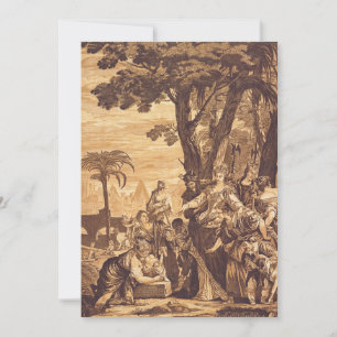 Cartão De Agradecimento Encontro de Moisés do Livro do Êxodo