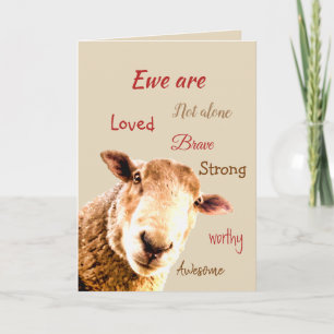 Cartão De Agradecimento Encouraging Supportive Funny Get Well Soon