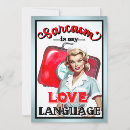 Cartão De Agradecimento Enfermeira Cuja Linguagem Pinup_ Love