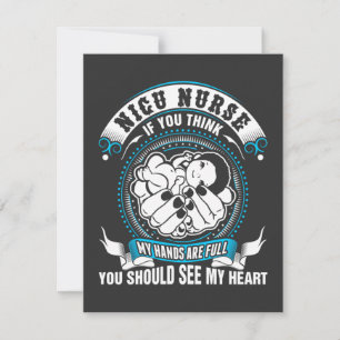 Cartão De Agradecimento Enfermeiro Enfermeira De Nicu Cheio