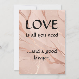 Cartão De Agradecimento Engraçado Amor Moderno E Um Bom Advogado Obrigado