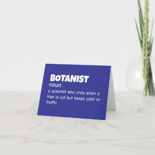 Cartão De Agradecimento Engraçado Horticulturista Definição