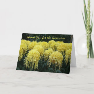 Cartão De Agradecimento Entrevista Obrigado
