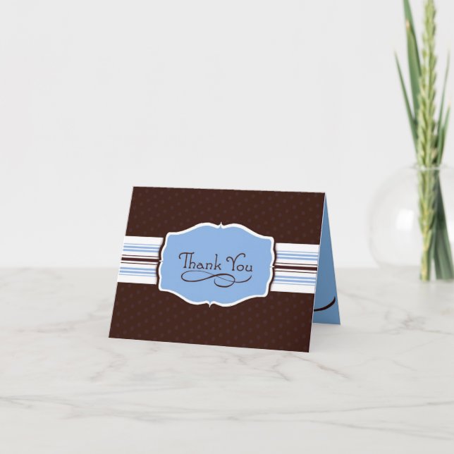 Cartão de agradecimento enviado de forma simples (Frente)