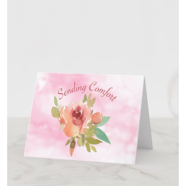 Cartão De Agradecimento Enviando placa de reparo de conforto (Criador carregado)