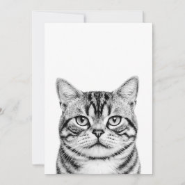 Cartão De Agradecimento Envio de Foto de Retrato Personalizado de Pet Pret