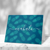 Esguicho de abacaxi tropical de tartaruga teal Mah