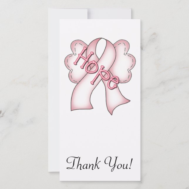 Cartão De Agradecimento Esperança (Frente)