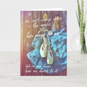 Cartão De Agradecimento ESPERO QUE DANCE Greeting Card
